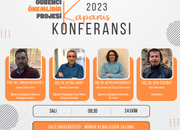 Her Öğrenci Önemlidir! Projesinin Kapanış Konferansı
