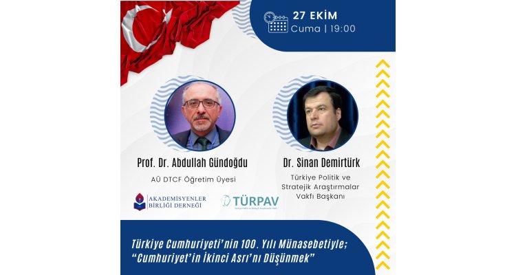 Cuma sohbetleri: Cumhuriyet’in ikinci asrını düşünmek